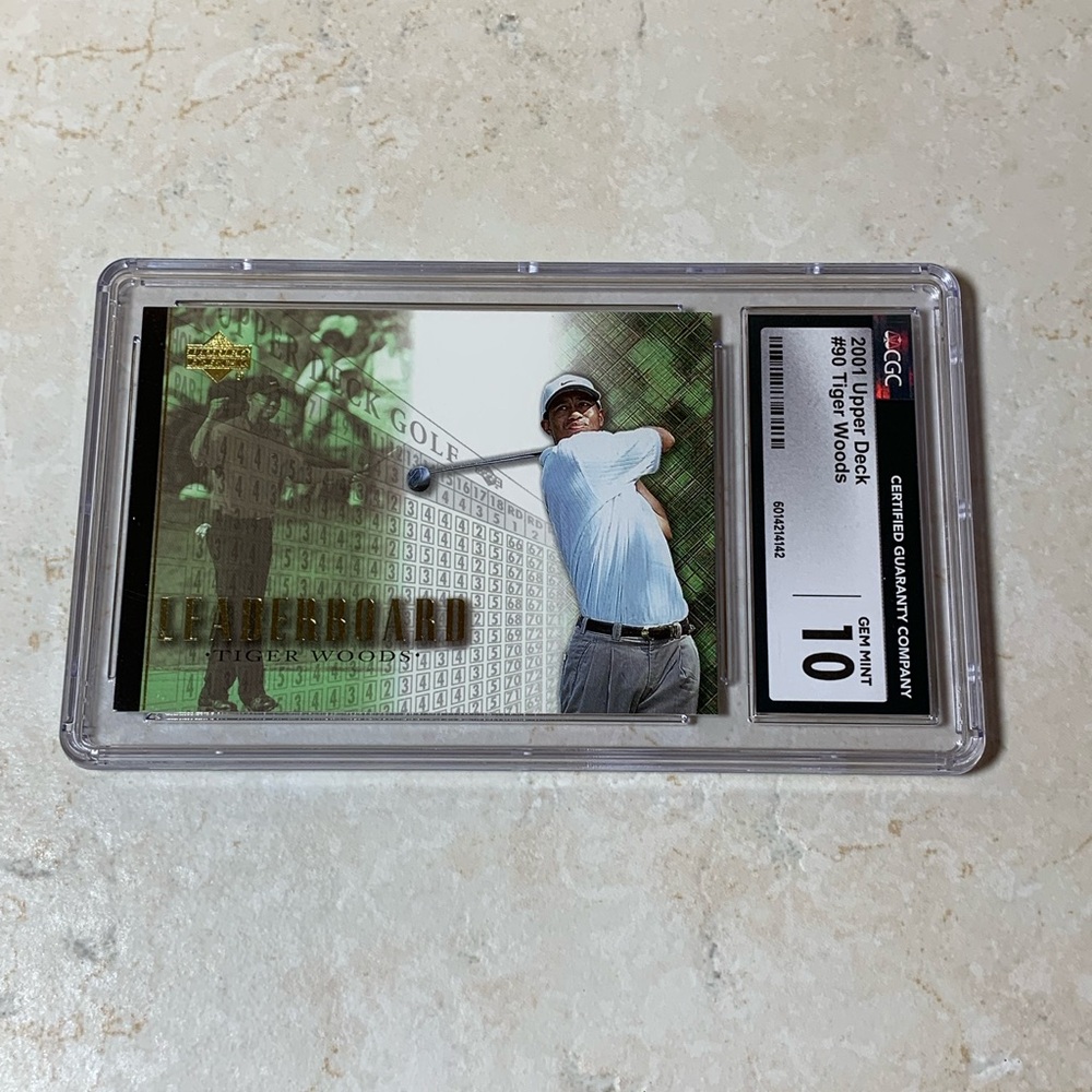 Tiger Woods Rookie Upper Deck Golf Card